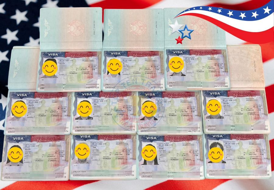 Tỷ lệ đậu visa Mỹ của Top Ten gần như là tuyệt đối