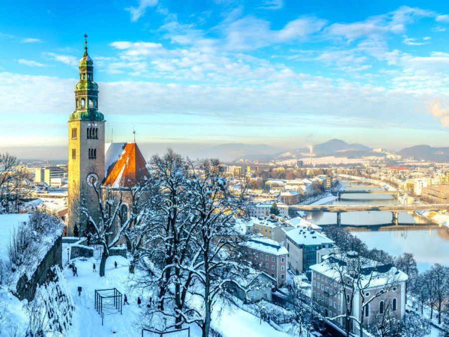 Vào mùa đông, toàn Munich tựa như thế giới cổ tích vô cùng ấn tượng